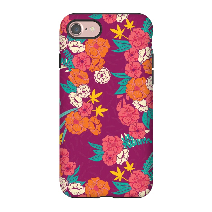 iPhone 7 StrongFit Vibrant Garden 002 by Jelena Obradovic