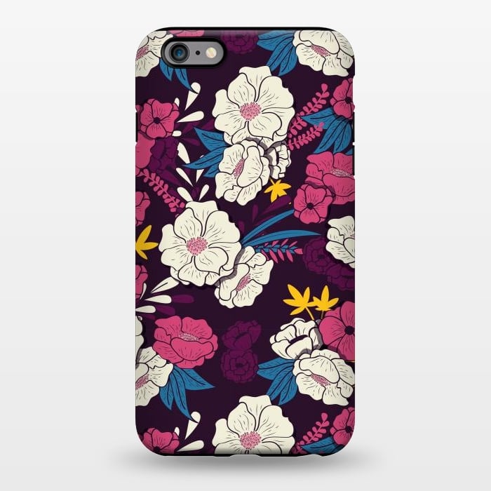 iPhone 6/6s plus StrongFit Dark floral garden 004 by Jelena Obradovic