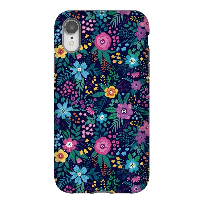 iPhone Xr StrongFit Floral Design Pattern by ArtsCase