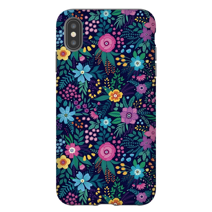 iPhone Xs Max StrongFit Floral Design Pattern by ArtsCase