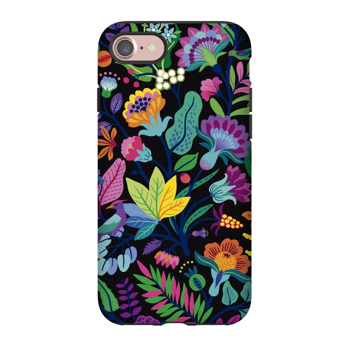 iPhone 7 StrongFit Flowers Bright Colors by ArtsCase