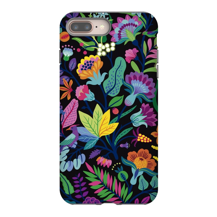 iPhone 7 plus StrongFit Flowers Bright Colors by ArtsCase