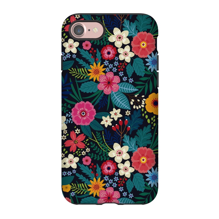 iPhone 7 StrongFit Flowers Pattern XXX  by ArtsCase