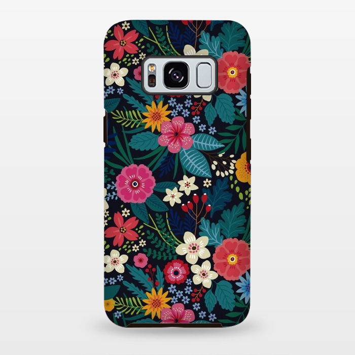 Galaxy S8 plus StrongFit Flowers Pattern XXX  by ArtsCase