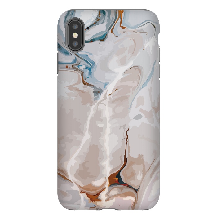 iPhone Xs Max StrongFit Marble Design II  by ArtsCase