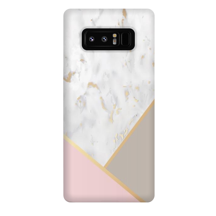 Galaxy Note 8 StrongFit Marble Geometry 0011 by ArtsCase