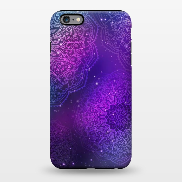 iPhone 6/6s plus StrongFit Modern Purple Mandala Pattern    by ArtsCase
