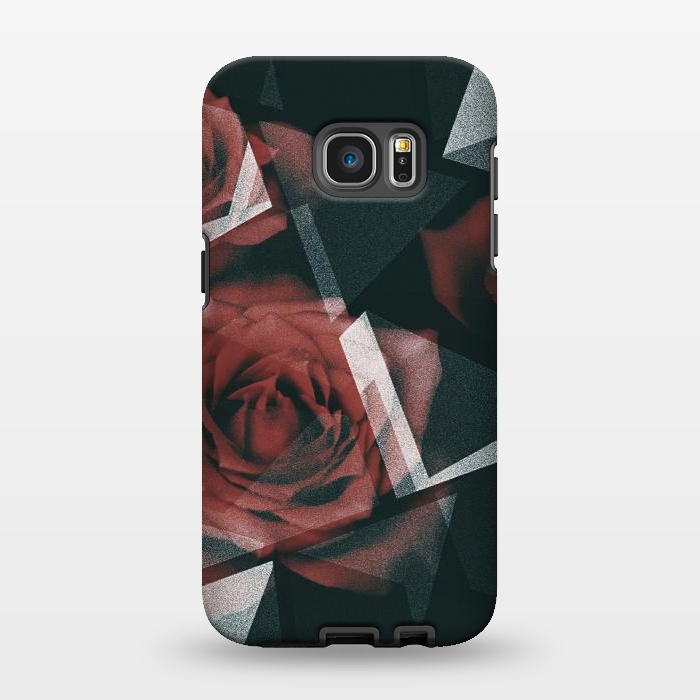 Galaxy S7 EDGE StrongFit Red roses by Jms
