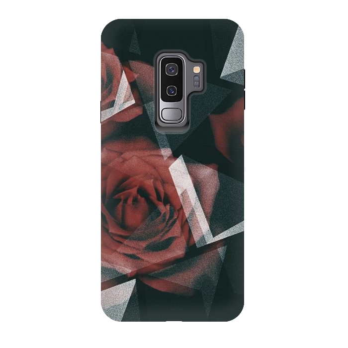 Galaxy S9 plus StrongFit Red roses by Jms