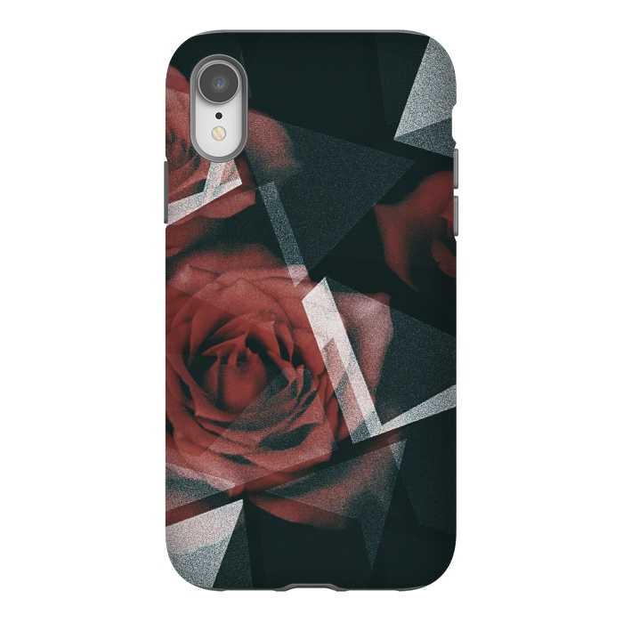iPhone Xr StrongFit Red roses by Jms