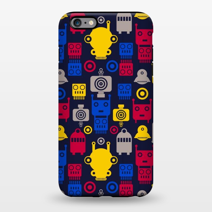 iPhone 6/6s plus StrongFit colorful robots by TMSarts