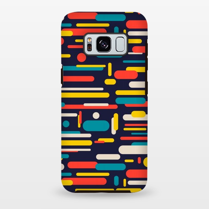Galaxy S8 plus StrongFit colorful rounded rectangle by TMSarts