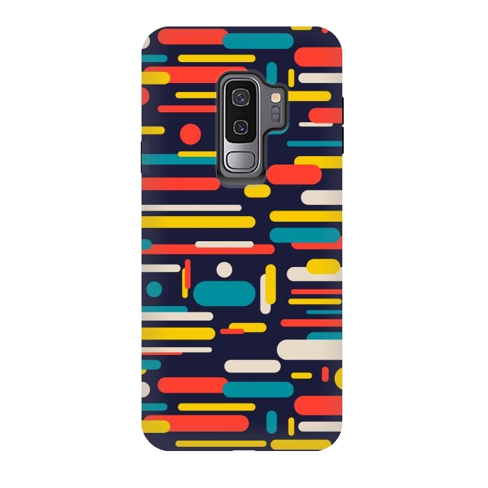 Galaxy S9 plus StrongFit colorful rounded rectangle by TMSarts