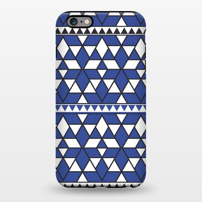 iPhone 6/6s plus StrongFit blue triangle by TMSarts