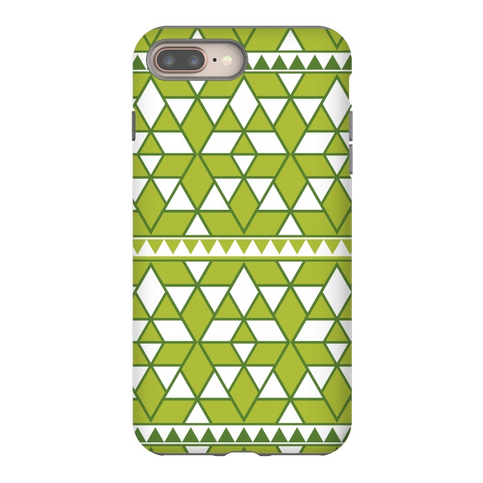 iPhone 7 plus StrongFit green triangle by TMSarts