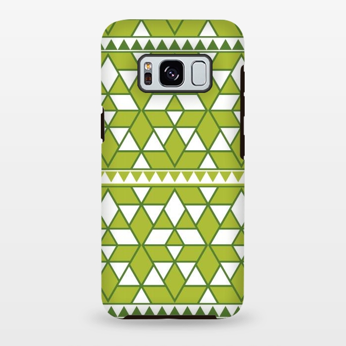 Galaxy S8 plus StrongFit green triangle by TMSarts
