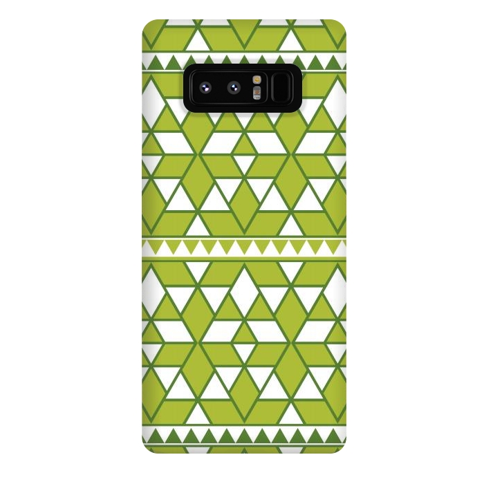 Galaxy Note 8 StrongFit green triangle by TMSarts