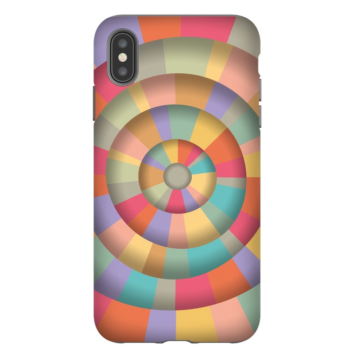 iPhone Xs Max StrongFit Merry Go Round by Majoih