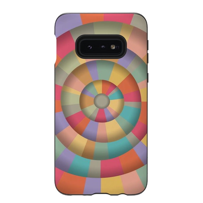 Galaxy S10e StrongFit Merry Go Round by Majoih