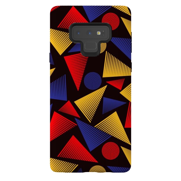 Galaxy Note 9 StrongFit trendy triangle by TMSarts