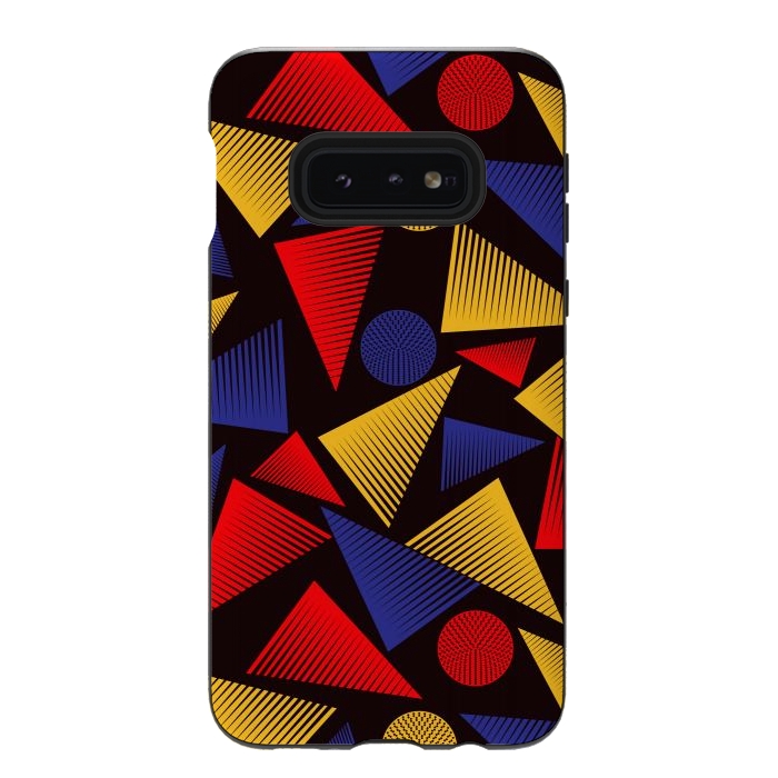 Galaxy S10e StrongFit trendy triangle by TMSarts