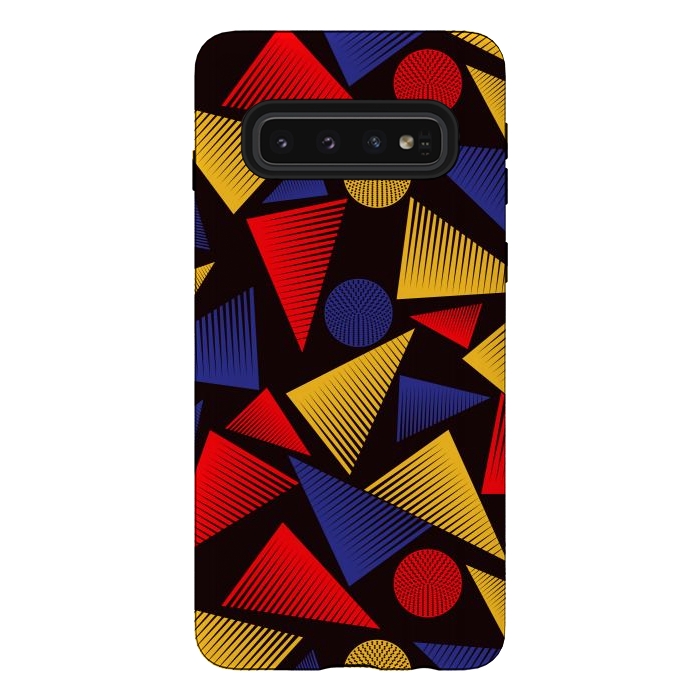 Galaxy S10 StrongFit trendy triangle by TMSarts
