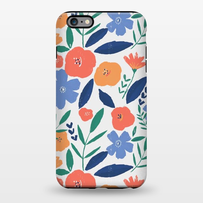 iPhone 6/6s plus StrongFit bold minimal flower pattern by lauradidthis