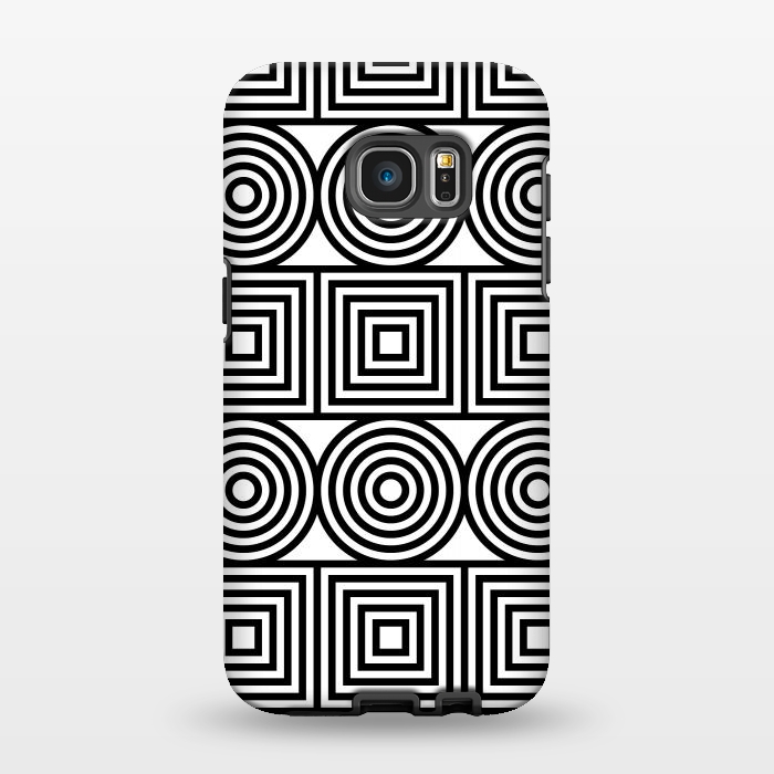 Galaxy S7 EDGE StrongFit rounded repeat pattern by TMSarts