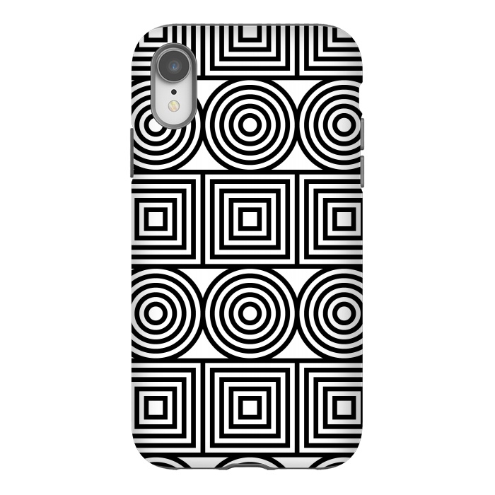 iPhone Xr StrongFit rounded repeat pattern by TMSarts