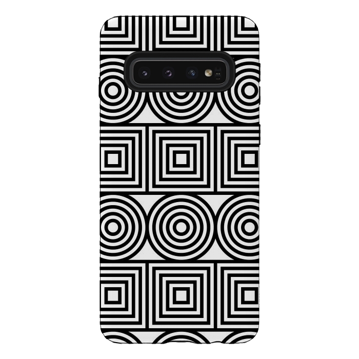 Galaxy S10 StrongFit rounded repeat pattern by TMSarts