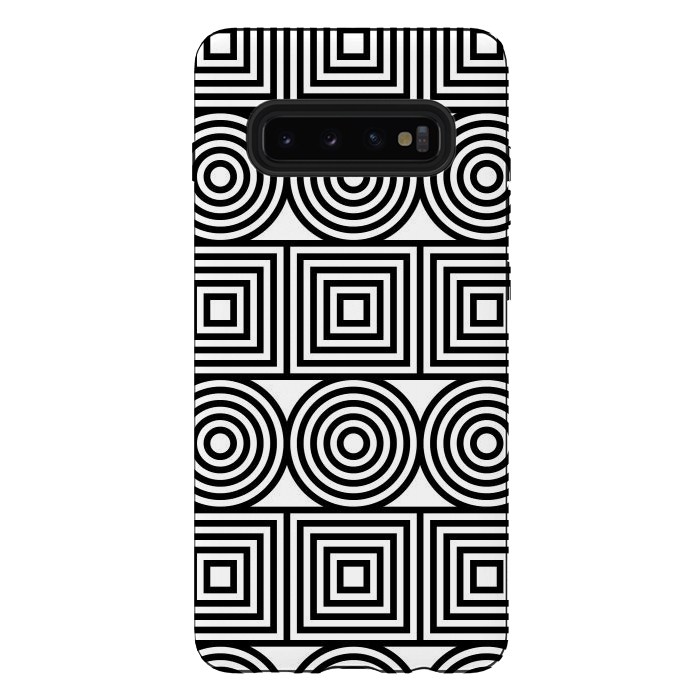 Galaxy S10 plus StrongFit rounded repeat pattern by TMSarts