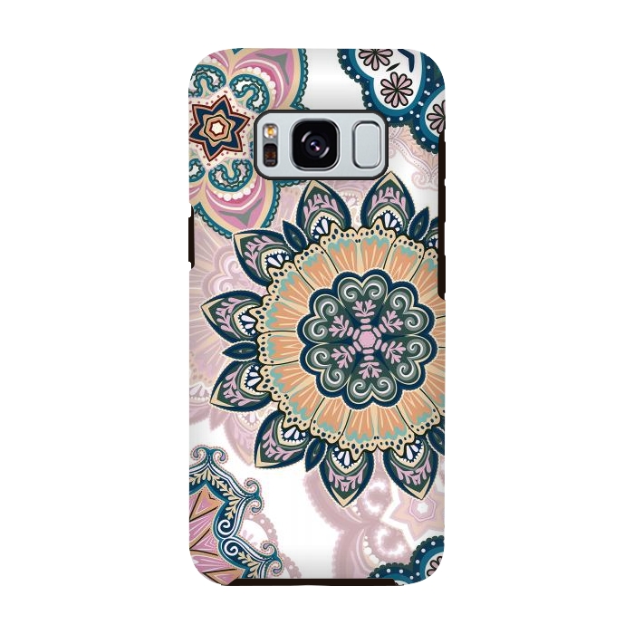 Galaxy S8 StrongFit Pastel Colors Mandala  by ArtsCase