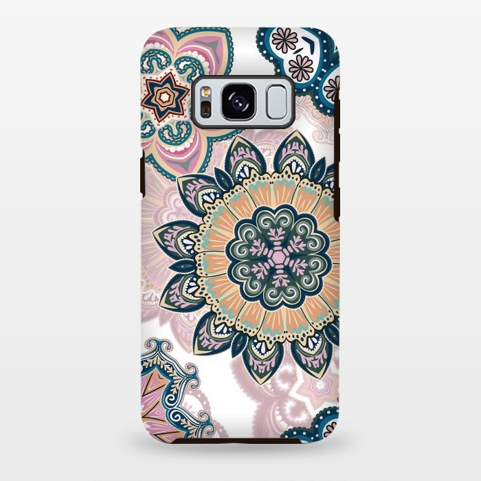 Galaxy S8 plus StrongFit Pastel Colors Mandala  by ArtsCase