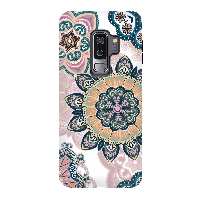 Galaxy S9 plus StrongFit Pastel Colors Mandala  by ArtsCase