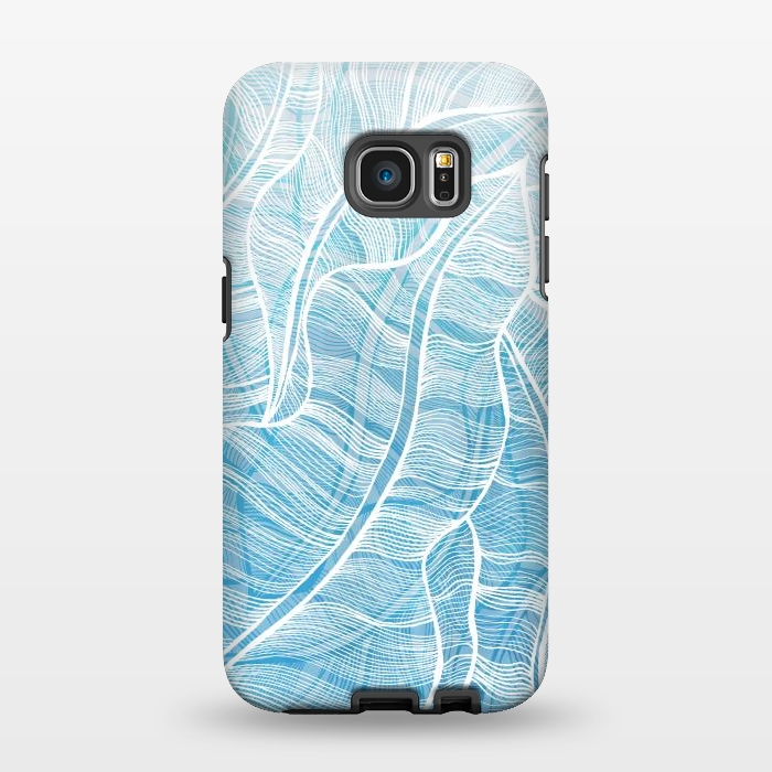 Galaxy S7 EDGE StrongFit OceanVibes  by Rose Halsey