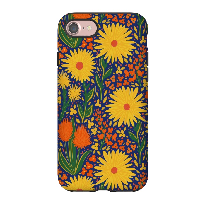 iPhone 7 StrongFit Summer Wildflowers by Melissa Pedersen