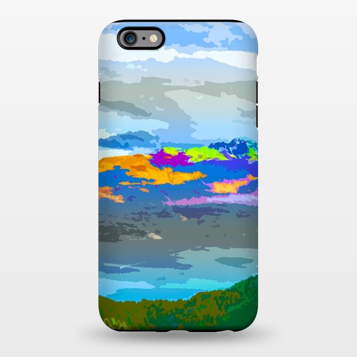 iPhone 6/6s plus StrongFit Mountain Color by Creativeaxle