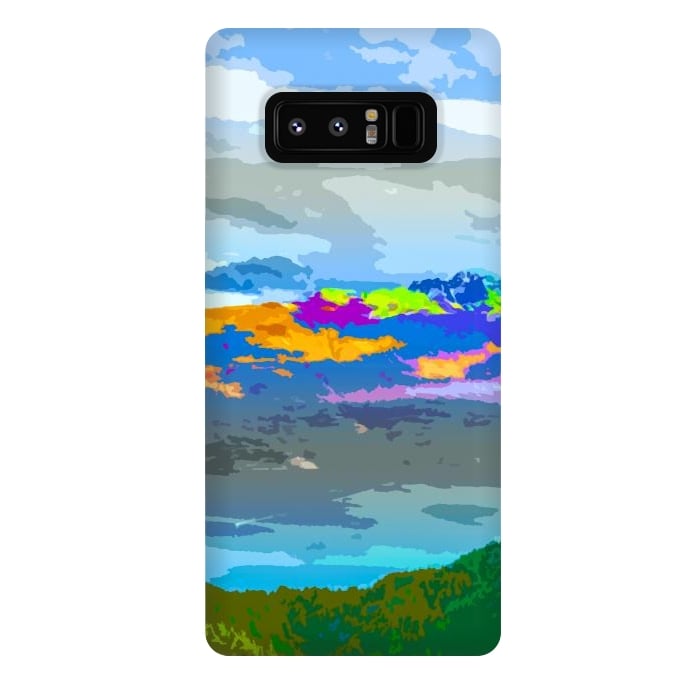 Galaxy Note 8 StrongFit Mountain Color by Creativeaxle
