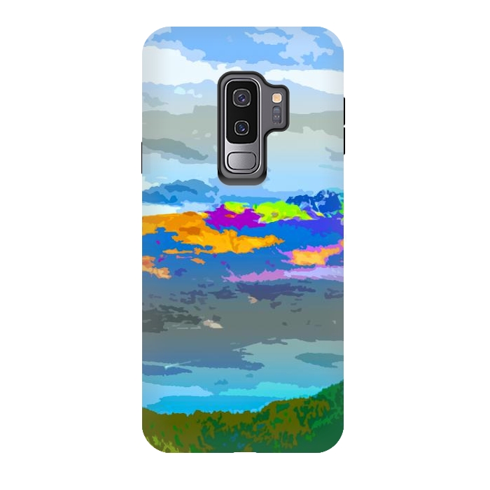 Galaxy S9 plus StrongFit Mountain Color by Creativeaxle