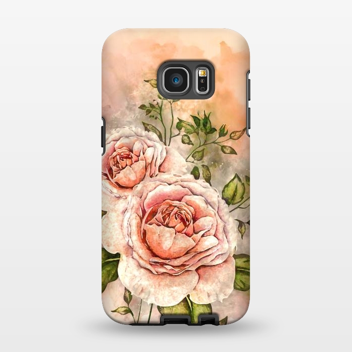 Galaxy S7 EDGE StrongFit Behind The Rose by Creativeaxle