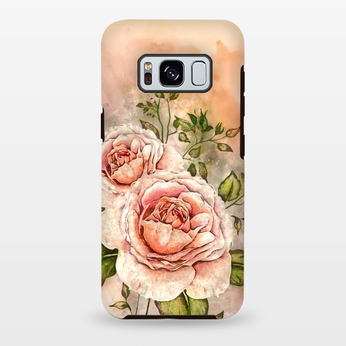 Galaxy S8 plus StrongFit Behind The Rose by Creativeaxle