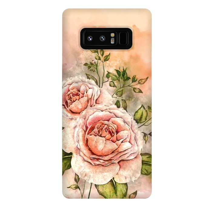Galaxy Note 8 StrongFit Behind The Rose by Creativeaxle