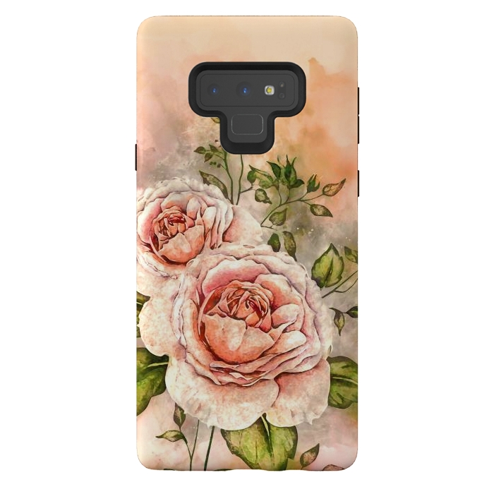 Galaxy Note 9 StrongFit Behind The Rose by Creativeaxle