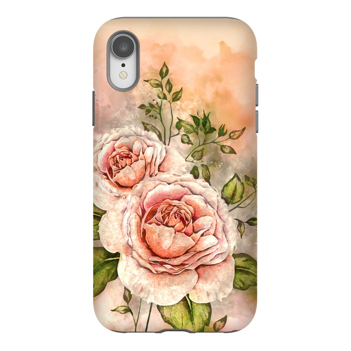 iPhone Xr StrongFit Behind The Rose by Creativeaxle