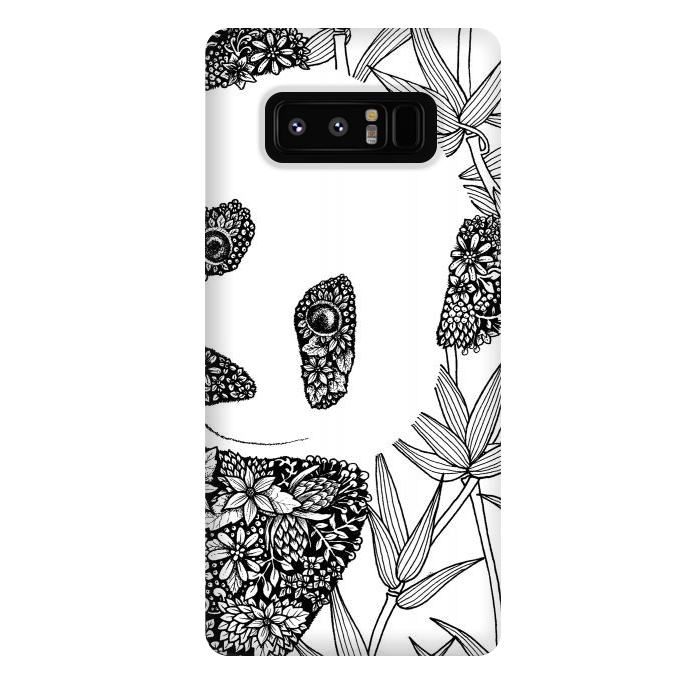 Galaxy Note 8 StrongFit Pop-In Panda by gingerlique