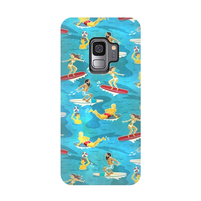 Galaxy S9 StrongFit Old School Surf by gingerlique