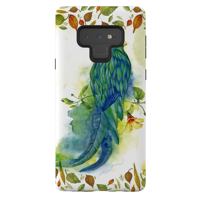 Galaxy Note 9 StrongFit Quetzal by Carolina Escobar Sánchez