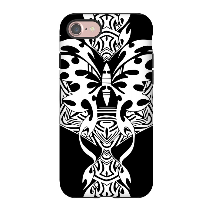 iPhone 7 StrongFit Tribal butterfly  by Josie