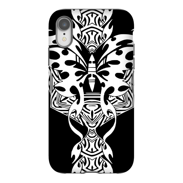 iPhone Xr StrongFit Tribal butterfly  by Josie