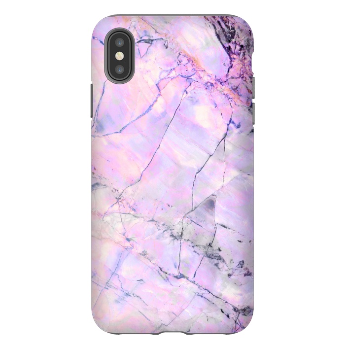 iPhone Xs Max StrongFit Iridescent pastel marble by Oana 
